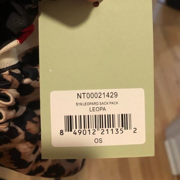NWT Pam & Gela Leopard Backpack